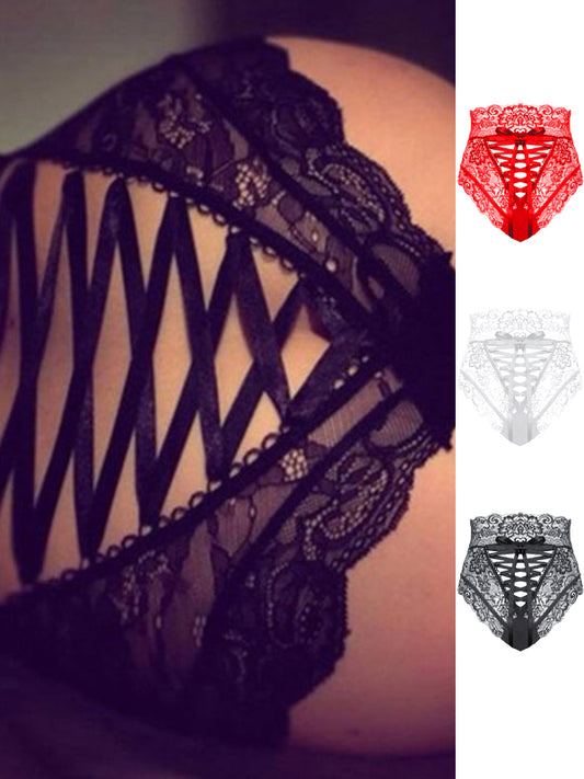 Roman-Knot Lace Underwear