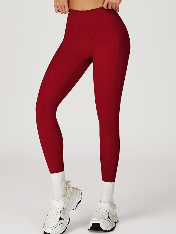Push-up-Leggings mit hoher Taille
