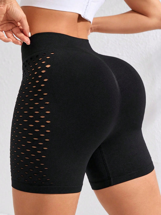 Fishnet Elastic Tight Hot Booty Shorts