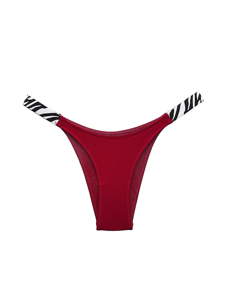 Animal Print T-back Underwear