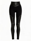 Kreuz-Bein-PU-Po-Lifting-Röhrenhose