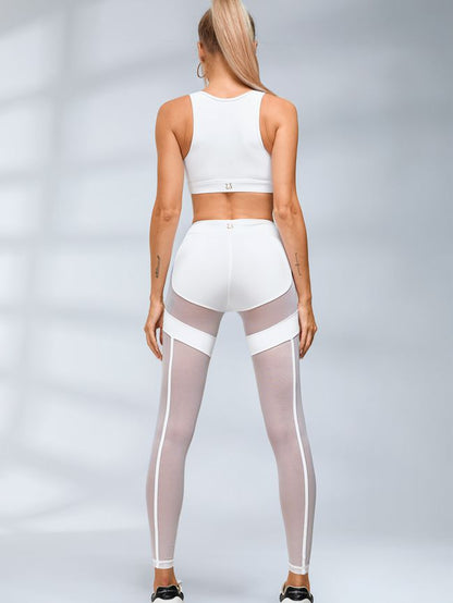 Super Sexy Unique Mesh Hip-lift Leggings