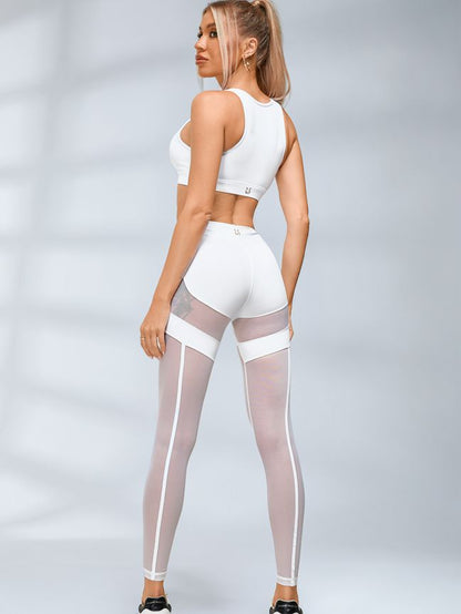 Super Sexy Unique Mesh Hip-lift Leggings