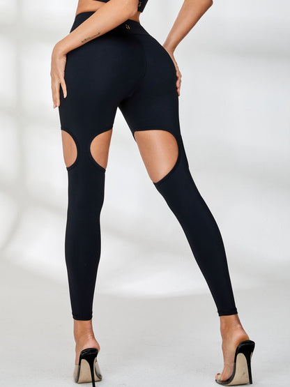 Einzigartige High-Rise Leggings mit Cut-outs
