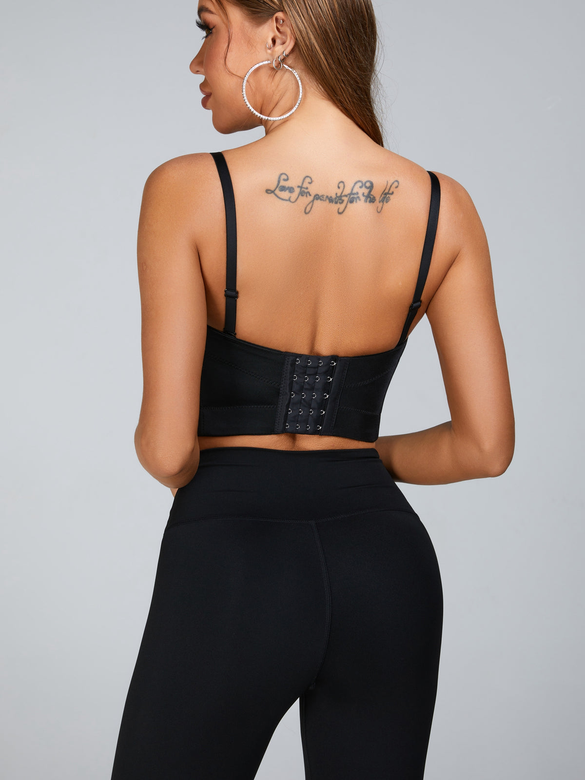 “Stitching Sexy” Cutout Mesh Zipper Leggings