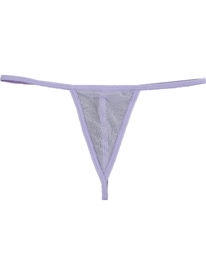 Lace Print T-back Panties