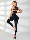 Mesh Cutout Cross Back Tracksuit