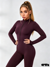 Zipper Fleece Jumpsuit