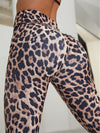 🖤ZASUWA Female Leopard Deep V Back Scrunch Bum Leggings