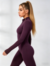 Zipper Fleece Jumpsuit
