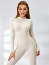 Zipper Fleece Jumpsuit