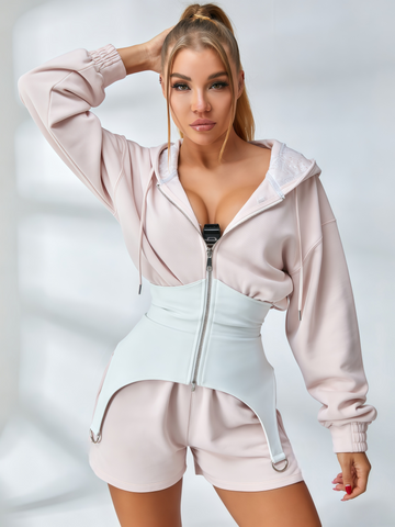 🖤ZASUWA Female Corset Street Short Romper