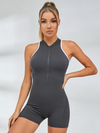 ZASUWA Female Zipper Short Romper