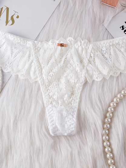 Damen Roman-Knot-Spitzen-T-Back-Höschen
