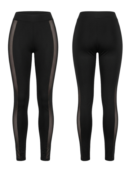 Sexy Sheer Mesh Seamless Leggings