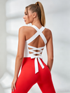 Rückenfreies Tanktop mit Schleife