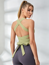 Rückenfreies Tanktop mit Schleife