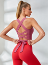 Rückenfreies Tanktop mit Schleife