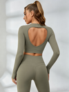 Bakless Cropped Long Sleeves