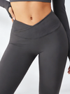 ZASUWA Female V-shape Waist Scrunch Bum Leggings