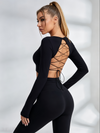 Cross Back Long Sleeves