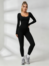 ZASUWA Damen Sexy Cutout Pocket Booty Cargo Jumpsuit