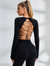 Cross Back Long Sleeves