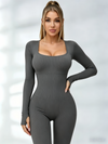 Ribbed Breathble Jumpsuit