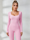 ZASUWA Damen Sexy Cutout Pocket Booty Cargo Jumpsuit