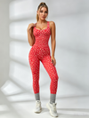 Leopard Print Backless Jumpsuit
