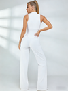 🖤ZASUWA Female Cinched Waist Straight-Leg Jumpsuit