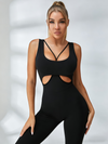 ❤Quick-Dry Hollow Out Jumpsuit