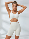 Hollow Out Short Romper
