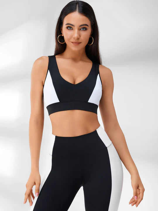 Leggings mit Kontrastfarbe