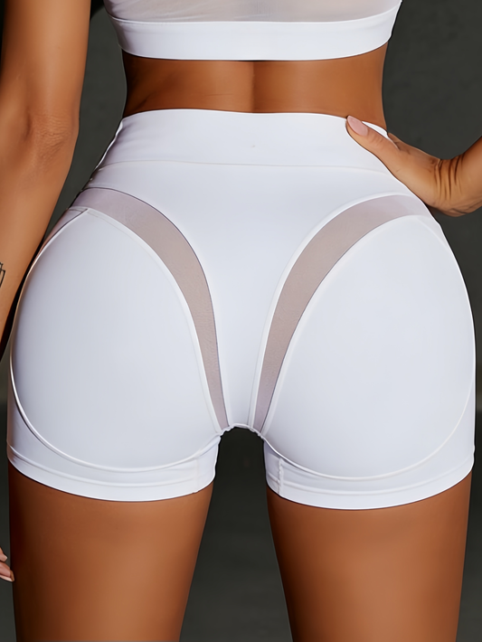 ❤ZASUWA Female Super Sexy Unique Mesh Hip-lift Shorts