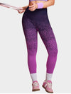ZASUWA Female Tie-Dye Printed Scrunch Bum Leggings