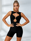 🖤ZASUWA Female Hollow Out Backless Short Romper