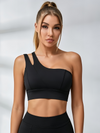 Solid Color Tailoring Backless Quick Dry Sports Bras