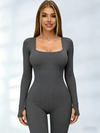 Ribbed Breathble Jumpsuit