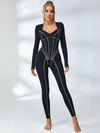 🖤ZASUWA Female Tummy Control Zipper Hip-lift Jumpsuit