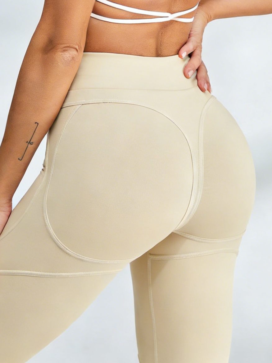 Sexy Push-Up-Leggings mit hohem Bund