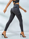 Hüftleggings mit Stretch-Passform und Taschen Leggings