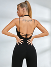 🖤ZASUWA Female Sexy Cutout Backless Jumpsuit
