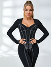 🖤ZASUWA Female Tummy Control Zipper Hip-lift Jumpsuit