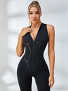 ❤ZASUWA Female Trendy Zipper Corset Jumpsuit