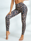 🖤ZASUWA Female Leopard Deep V Back Scrunch Bum Leggings