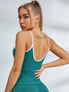 ZASUWA Female Stripes Backless Seamless Tank