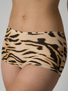 ZASUWA Female Tiger Stripes Print Boxer Briefs Panties