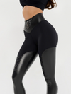 Kreuz-Bein-PU-Po-Lifting-Röhrenhose