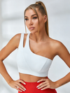 ZASUWA Female Solid Color Tailoring Backless Quick Dry Sports Bras